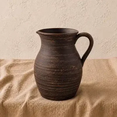 Глечик глиняний 1.5л гладкий