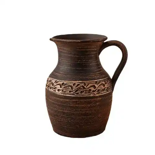 Глечик глиняний 1,5л  ангоб
