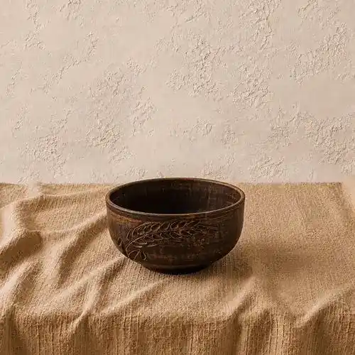 Салатник з глини 0,7л (колос)