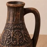 Глечик глиняний Ларі різьблений