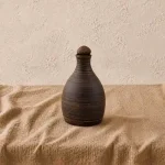 Пляшка з глини 1л гладка