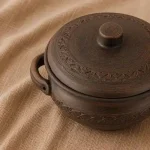 Шашличниця гончарна 3,5л з/р різьблена