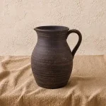Глечик з глини 2 л з/р гладкий