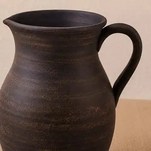 Глечик глиняний 2 л з/р гладкий