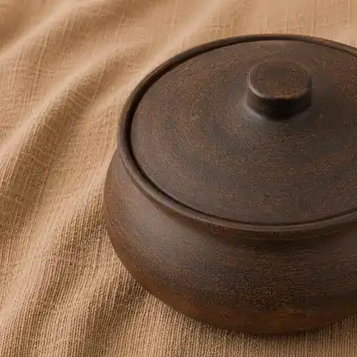Ковбасник глиняний 0,85л гладкий