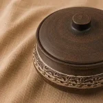 Ковбасник глиняний 0,85л ангоб