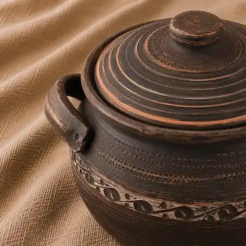 Супник глиняний 2,5 ангоб