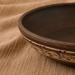 Салатник глиняний 0,6л ангоб