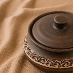 Ковбасник глиняний 1,6л ангоб