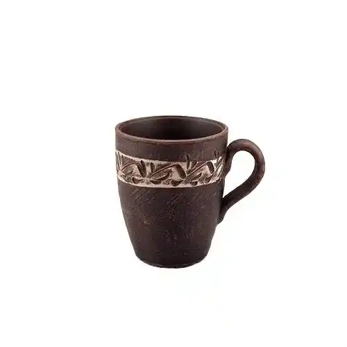 Чашка чайна глиняна 0,4л ангоб