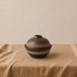 Хлібниця з глини 6л ангоб