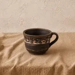 Чашка для кави з глини 0.15л ангоб