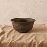 Миска з глини Солдатка 1л різьблена