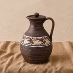 Глечик з глини 1,8л ангоб