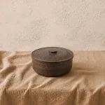Супник з глини 2.5л різьблений