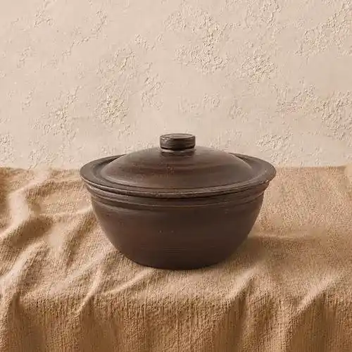 Супник з глини Козацький 4л гладкий