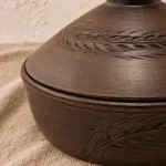 Сковорода глиняна 3 л Колос