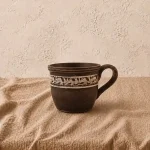 Чашка чайна глиняна 0,4л ангоб