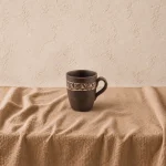 Чашка чайна глиняна 0,4л ангоб