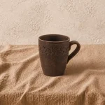 Чашка чайна глиняна 0,4л різьблена
