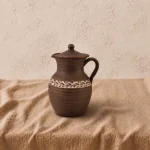 Глечик глиняний 2,5л з ручкою (ангоб) KR5150-3